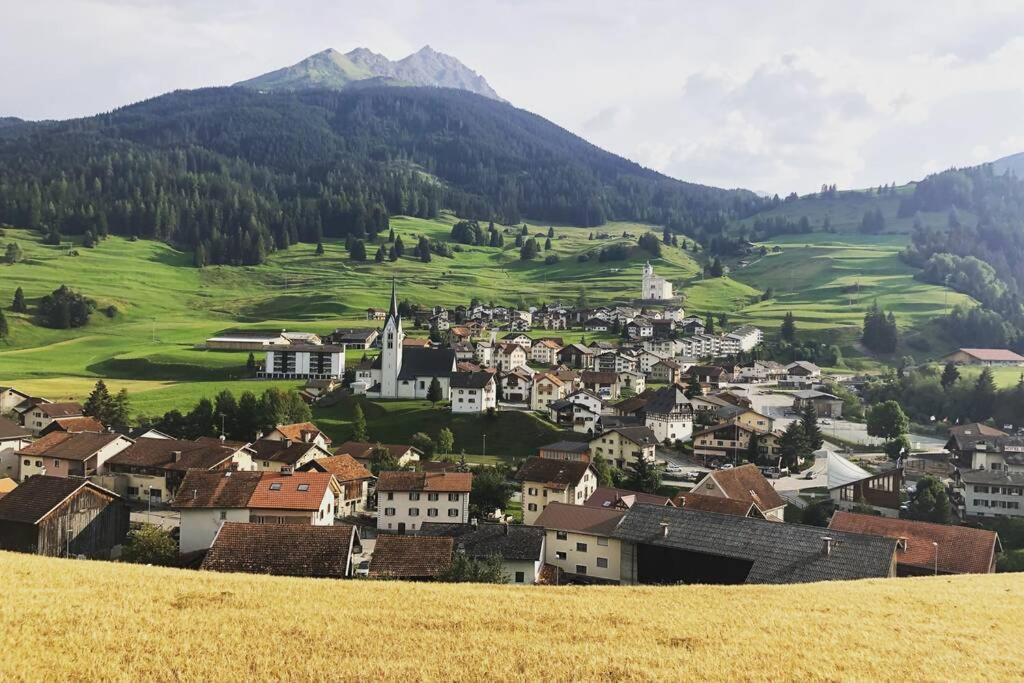Chalet Wulli In Der Naehe Der Skianlagen Savognin Buitenkant foto
