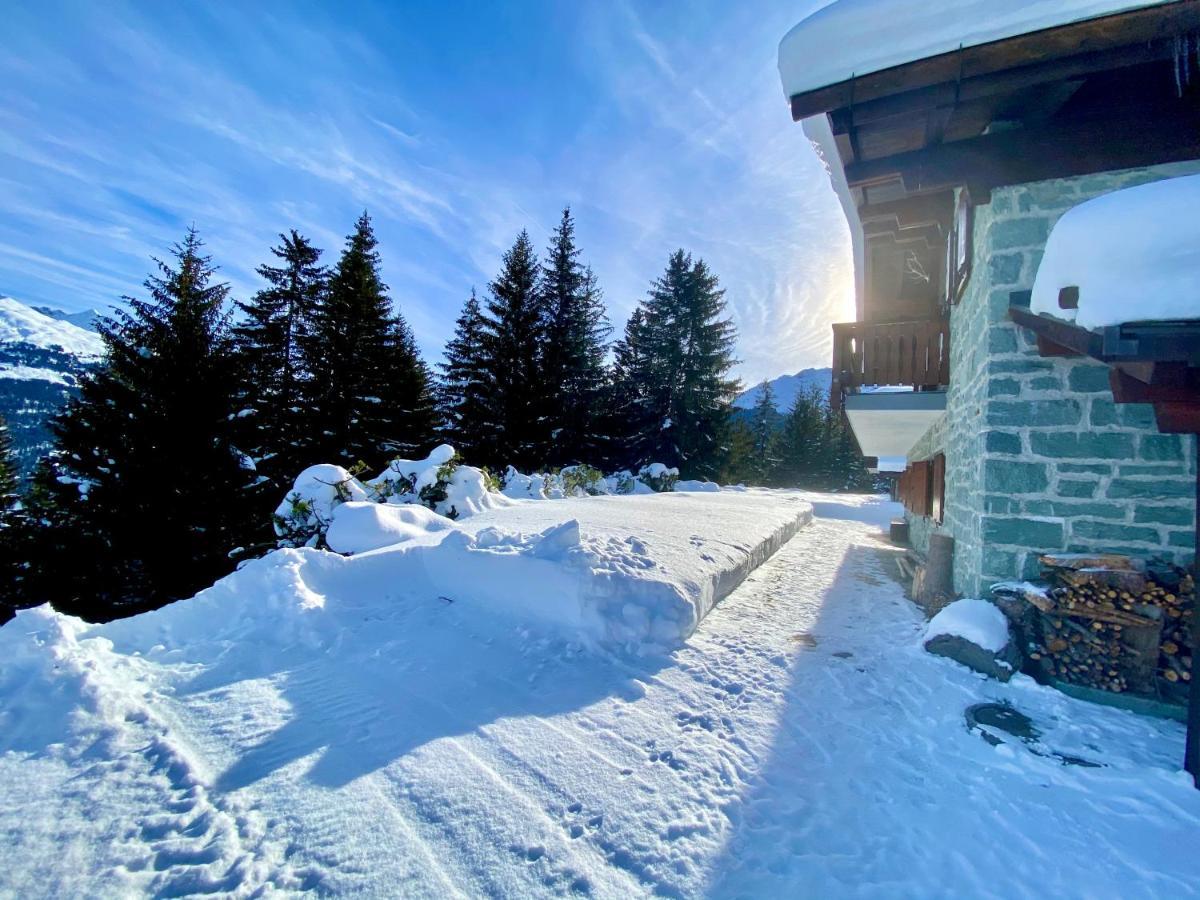Chalet Wulli In Der Naehe Der Skianlagen Savognin Buitenkant foto