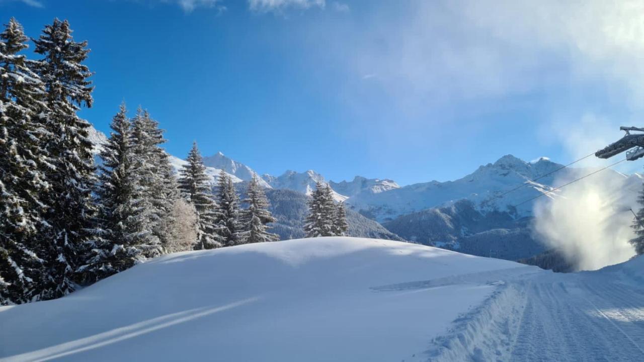 Chalet Wulli In Der Naehe Der Skianlagen Savognin Buitenkant foto